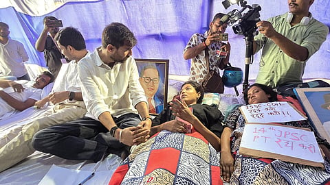 ஜார்க்கண்ட் வினாத்தாள் கசிவு: சிபிஐ விசாரணை கோரி 13-வது நாளாக மாணவர்கள் போராட்டம்