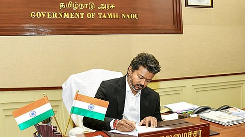 இலங்கை சிறையில் உள்ள மீனவர்களை விடுவிக்க நடவடிக்கை எடுக்க வேண்டும்: மத்திய அமைச்சருக்கு முதல்வர் விஜய் கடிதம்