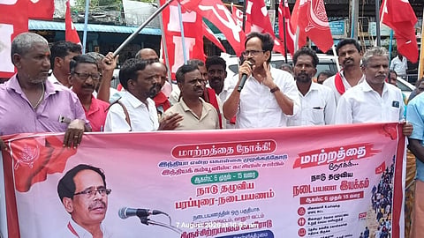 “எதிர்க்கட்சித் தலைவரின் கேள்விகளுக்கு பதிலளிப்பது முதல்வரின் கடமை” - மு.வீரபாண்டியன்