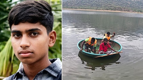 பழநி அணையில் கால்களில் கல் கட்டப்பட்ட நிலையில் பள்ளி மாணவர் சடலமாக மீட்பு