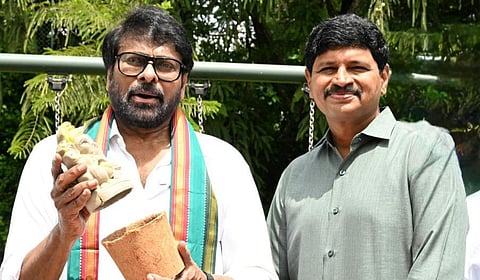 “விதைகளால் ஆன விநாயகரை வழிபடுங்கள்” - பொதுமக்களுக்கு நடிகர் சிரஞ்சீவி வேண்டுகோள் 