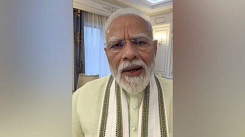“நிலையற்ற சூழலுக்கு மத்தியிலும் இந்தியா 7.8% வளர்ச்சியை எட்டியுள்ளது” - பிரதமர் மோடி