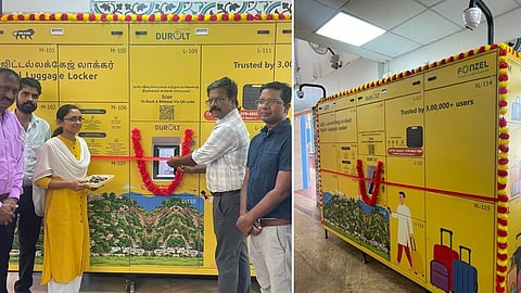 பழநி ரயில் நிலையத்தில் ‘டிஜிட்டல் லக்கேஜ் லாக்கர்’ - பயணிகளுக்கான புதிய வசதி