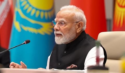 தீ​விர​வாதத்தை தடுப்​பதில் இரட்டை வேடம் கூடாது: எஸ்சிஓ உச்சி மாநாட்​டில் பிரதமர் மோடி வலி​யுறுத்​தல் 