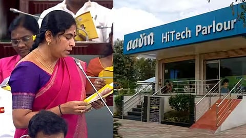 10 புதிய அதிநவீன ஆவின் பாலகங்கள்: பேரவையில் அமைச்சர் விஜயலட்சுமி அறிவிப்பு