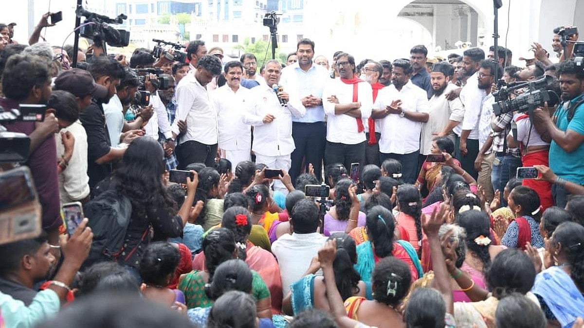 சென்னையில் தூய்மைப் பணியாளர்கள் போராட்டம் தற்காலிகமாக வாபஸ்