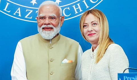 இத்தாலியின் நீண்ட கால பிரதமர் மெலோனிக்கு மோடி வாழ்த்து