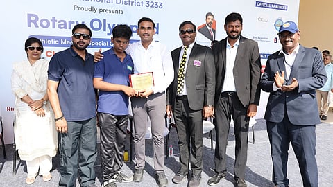 சிறப்பு குழந்தைகளுக்கான விளையாட்டுப் போட்டிகளை தொடங்கி வைத்தார் அமைச்சர் அருண்ராஜ்