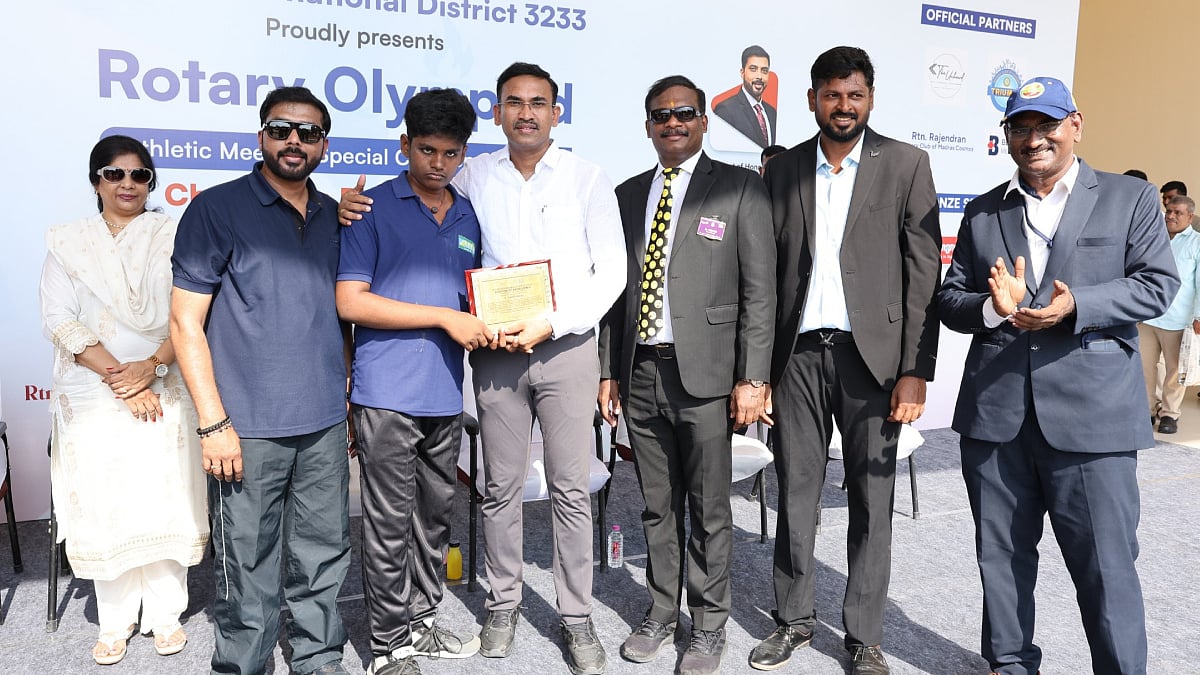 சிறப்பு குழந்தைகளுக்கான விளையாட்டுப் போட்டிகளை அமைச்சர் அருண்ராஜ் தொடங்கி வைத்தார்