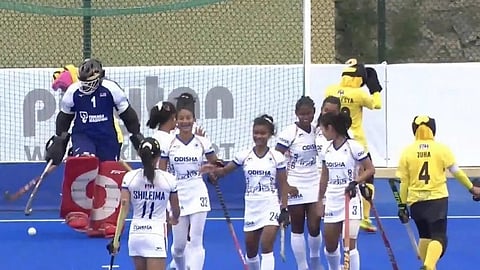 ஆசிய ஜூனியர் ஹாக்கி: மலேசியாவை வீழ்த்தியது இந்திய மகளிர் அணி