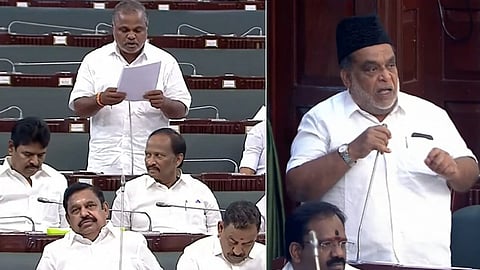 அதிமுக எம்எல்ஏ கோவிந்தராசன் | ஐயுஎம்எல் எம்எல்ஏ சையது பாரூக் பாஷா