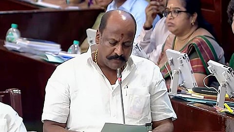 போக்குவரத்துத் துறை அமைச்சர் விஜய் தமிழன் பார்த்திபன்