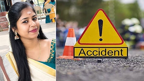 குரோம்பேட்டை ஜிஎஸ்டி சாலையில் விபத்து: டாரஸ் லாரியில் சிக்கி இளம்பெண் உயிரிழப்பு