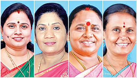 மரகதம் குமரவேல்,&nbsp;சத்தியபாமா,&nbsp;கணிதா சம்பத்,&nbsp;கே.பானுமதி