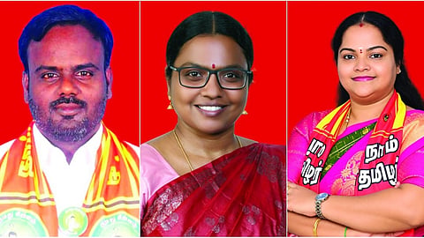 மதுராந்தகம், தாராபுரம், தட்டாஞ்சாவடி நாதக வேட்பாளர்கள் 