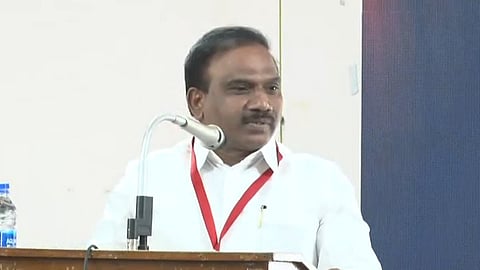 அமைச்சர் நிர்மல்குமார் குறித்த சர்ச்சை பேச்சு: ராசாவுக்கு தலைவர்கள் கண்டனம்