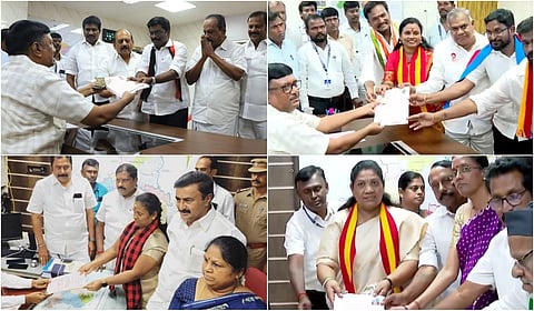 மது​ராந்​தகம், தாராபுரம் இடைத்தேர்தலுக்கான வேட்புமனுத் தாக்கல் நிறைவு
