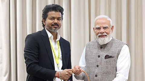 ‘நீடுழி வாழ உளமார வாழ்த்துகிறேன்’ - பிரதமர் மோடிக்கு முதல்வர் விஜய் பிறந்தநாள் வாழ்த்து