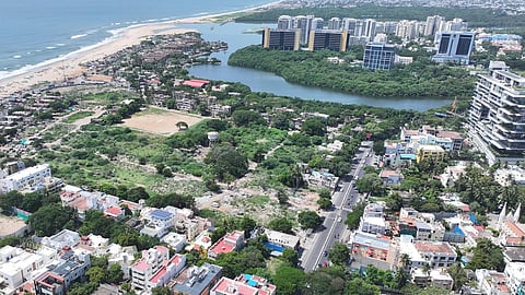 பட்டினப்பாக்கத்தில் புதிய தலைமைச் செயலகம் கட்ட எதிர்ப்பு தெரிவித்து வழக்கு