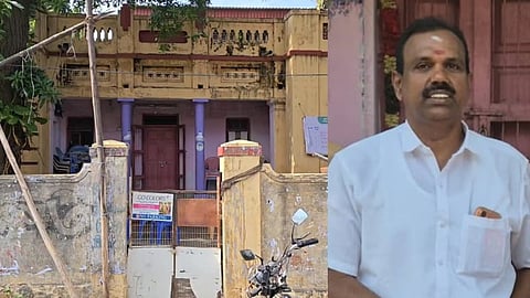 அபகரிக்கப்பட்ட வீடு மற்றும் திமுக நிர்வாகி ராம்குமார்
