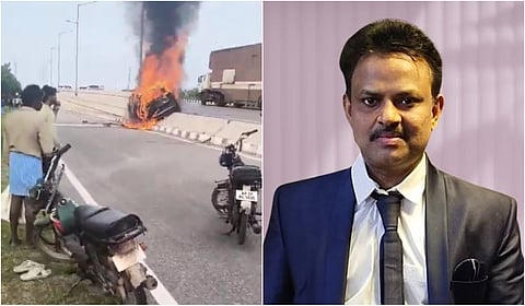 தெலங்​கானா: சாலை தடுப்பில் கார் மோதி நரம்பியல் நிபுணர் உயிரிழப்பு