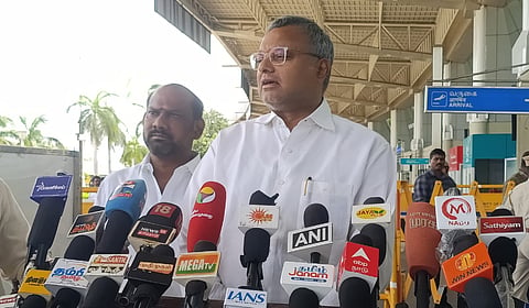 கார்த்தி சிதம்பரம் எம்.பி