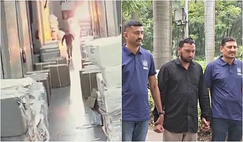 ரூ.10,000 சம்​பளம் வழங்காததால் ஊழியர் ஆத்திரம்: சூரத்தில் ஜவுளி கடைக்கு வைத்த தீயால் ரூ.24 கோடி சேதம்