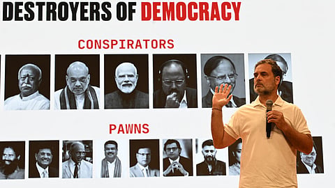 “மோடி, அமித் ஷா சதி... ஞானேஷ் குமார் உடனே பதவி விலக வேண்டும்” - ராகுல் காந்தி