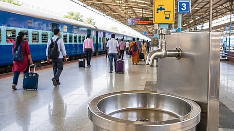 சென்ட்ரல், எழும்பூர், தாம்பரம், பெரம்பூர் உள்பட 11 ரயில் நிலையங்களில் தினமும் குடிநீர் சோதனை: சென்னை கோட்ட அதிகாரிகள் நடவடிக்கை