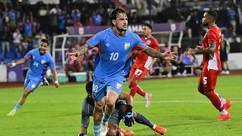 1-1 என்ற கோல் கணக்கில் டிராவில் முடிந்த இந்தியா - பனாமா கால்பந்து போட்டி