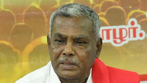 மார்க்​சிஸ்ட் மாநில செய​லா​ளர் பெ.சண்முகம்