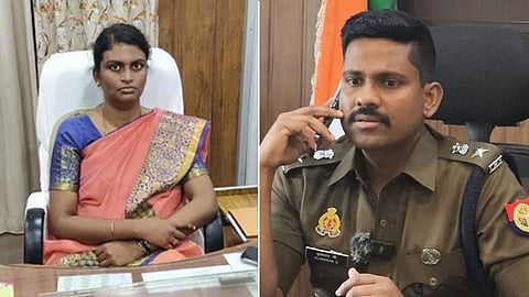 ஏட்டா மாவட்ட ஆட்சியர் அருள்மொழி | ஏட்டா எஸ்எஸ்பி இளமாறன் ஐபிஎஸ்