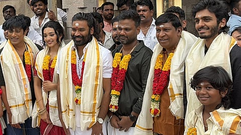 ‘டி56’ பட பூஜை நிகழ்வில் தனுஷ், வடிவேலு நெகிழ்ச்சிப் பேச்சு