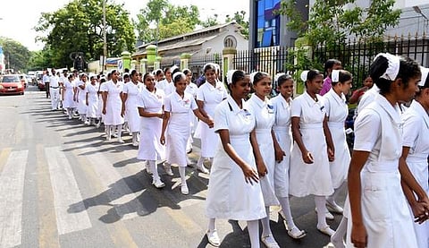 தற்காலிக முறை நியமனத்தைக் கண்டித்து செப்.28-ம் தேதி முதல் செவிலியர்கள் போராட்டம்