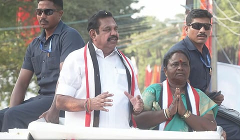 “ஜெம் வீரமணியை கைது செய்ய காலம் தாழ்த்தியது தவெக அரசு” - பழனிசாமி @ மதுராந்தகம்