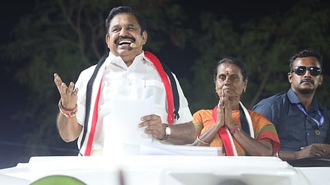 தமிழக விவசாயிகளுக்காக குரல் கொடுக்கும் கட்சி அதிமுக: தாராபுரம் தேர்தல் பிரச்சாரத்தில் பழனிசாமி கருத்து 