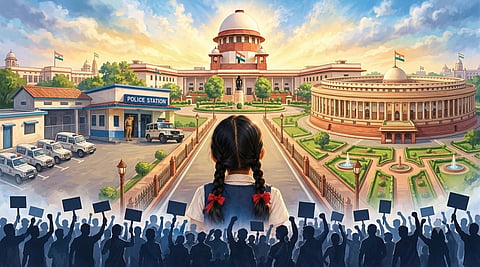 குழந்தைகளுக்கு எதிரான குற்றங்கள் அரசியல் நாடகமல்ல!