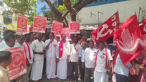 “இடைத்தேர்தல்களில் தவெக, திமுக, அதிமுக அறநெறியற்ற அரசியல்” - மு.வீரபாண்டியன் சாடல்
