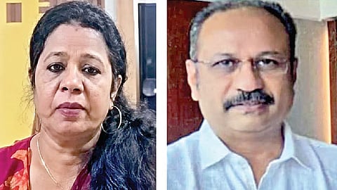 சாந்தி, அவரது கணவர் மகேந்திர சிம்மன்
