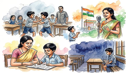 கற்றலில் பள்ளியின் இடம் எது?