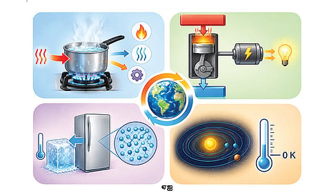 அண்டத்தைப் புரிந்துகொள்ளும் கருவி - வெப்ப இயக்கவியல் விதிகள் | அறிவியல் திருப்புமுனைகள் 20