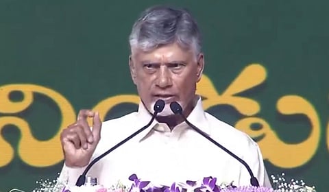 “ஆந்திர அரசு ஜெட் வேகத்தில் பயணிக்கிறது” - முதல்வர் சந்திரபாபு நாயுடு பெருமிதம்