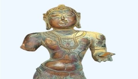 மதுரை அருகே திருடுபோன ரூ.1 கோடி மதிப்புள்ள திருஞானசம்பந்தர் சிலை மீட்பு