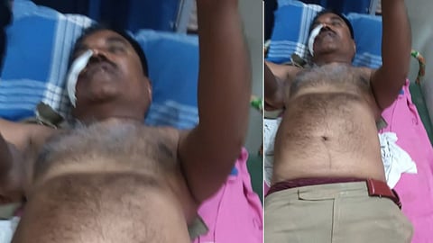 பாபநாசம் அருகே மணல் கடத்தலை தடுக்கச் சென்ற எஸ்எஸ்ஐ மீது டிராக்டர் மோதல்