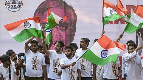 ஞானேஷ் குமார் பதவி விலகக் கோரி மும்பையில் சிஜேபி போராட்டம்: ஆயிரக்கணக்கானோர் திரண்டனர்
