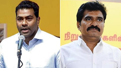 அமைச்சர்கள் ஆதவ், நிர்மல்  குமார் மீது அவதூறு வழக்கு தொடர திமுகவுக்கு ஐகோர்ட் அனுமதி