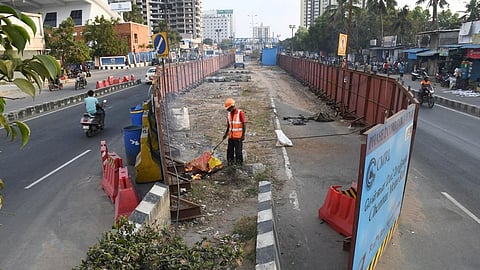 சென்னை மெட்ரோ சுரங்கப்பாதை பணிக்காக டிடிகே சாலையில் போக்குவரத்தில் மாற்றம்