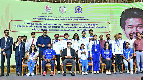 தமிழக வீரர்களின் ஒலிம்பிக் கனவை நனவாக்க ‘ட்ரீம் ஒலிம்பிக்ஸ் 2036’ திட்டம்: முதல்வர் விஜய் தொடங்கி வைத்தார்