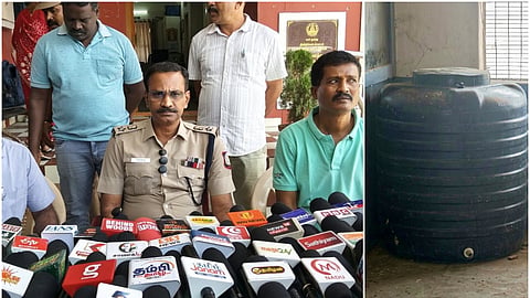 பழநி - மானூர் அரசுப் பள்ளி குடிநீர் தொட்டியில் மனிதக் கழிவு: உள்ளூரின் 2 சிறுவர்களே காரணம் என போலீஸ் தகவல்