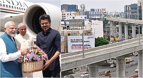 பூந்தமல்லி - வடபழனி மெட்ரோ ரயில் சேவை தொடக்கம்: பிரதமர் மோடி, முதல்வர் விஜய் தொடங்கி வைத்தனர்